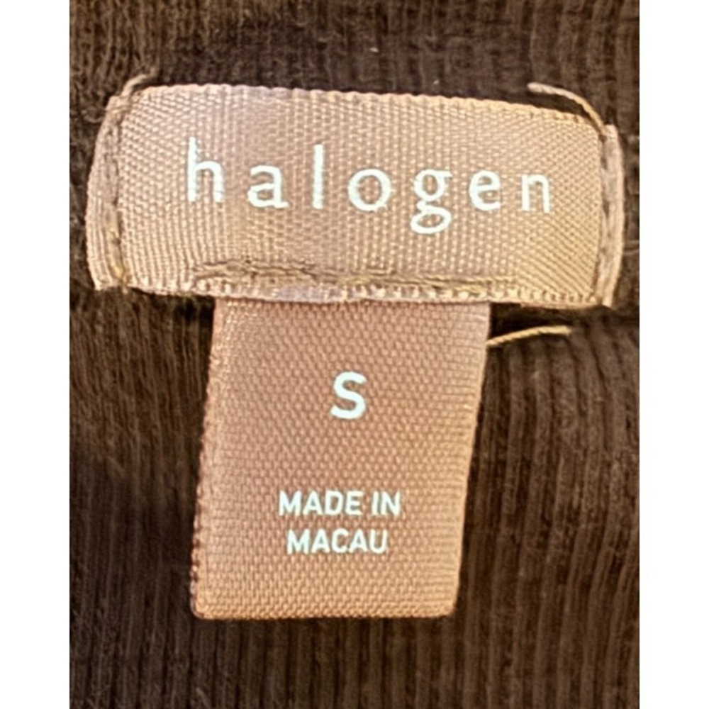 Halogen‎ Brown Long Sleeve Scoop Neck Stretch Top Women's Size (S) - Picture 4 of 6
